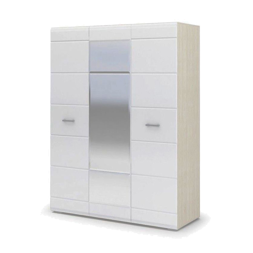 Шкаф 3-ств Симба (50) бел.гл./белф. Шкаф 3-ств Симба (50) бел.гл./белф.