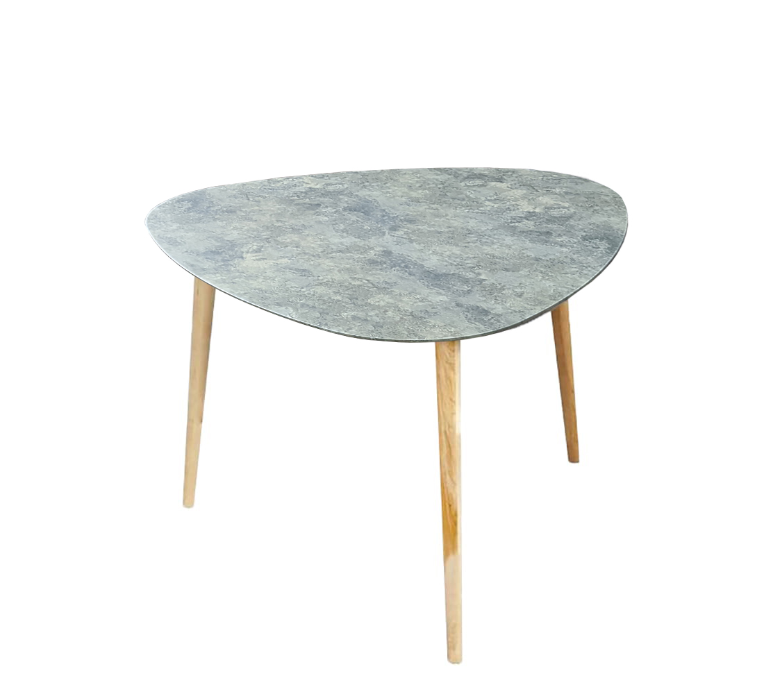 Стол журнальный Трио  (02) мрамор серый FA9006