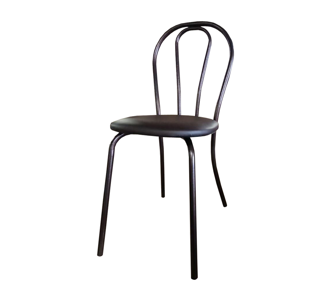 Стул Венеция  АС (06) каркас бронза/сидушка к/з коричневая