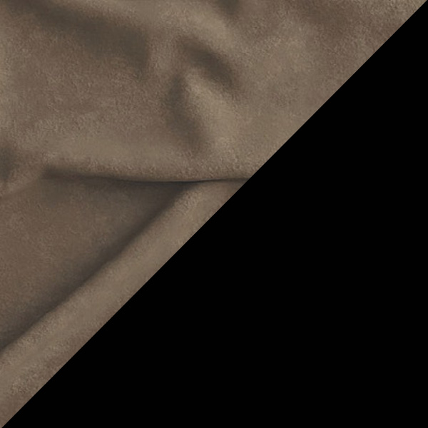 Стул Вивиан (111) каркас конус черный/велюр тип 1 коричневый