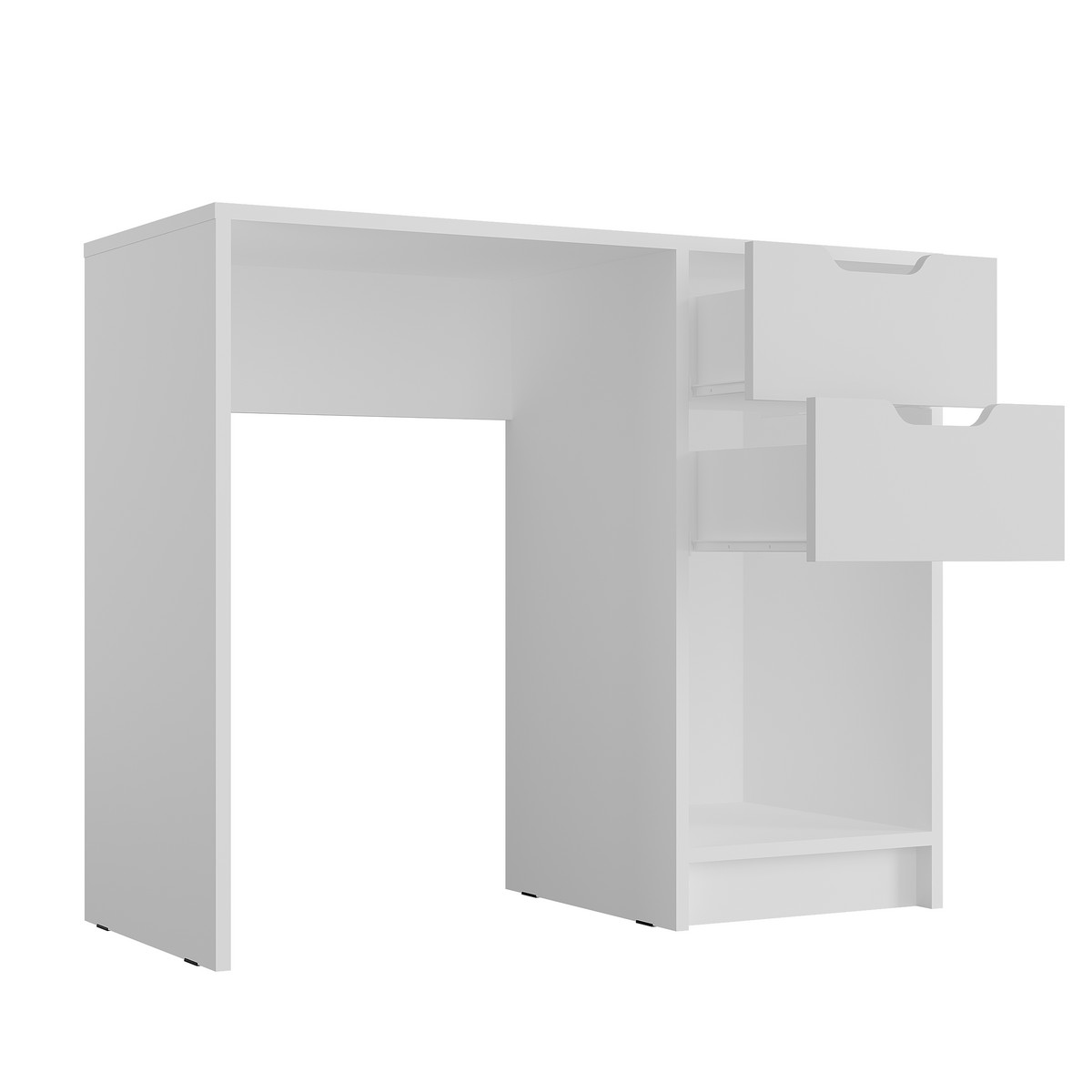 Стол письменный Лайт СП-001 2ящ. (83) белый