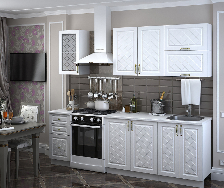 Ф95 Модена ШВУС 550 (50) дуб белый Ф95 Модена ШВУС 550 (50) дуб белый