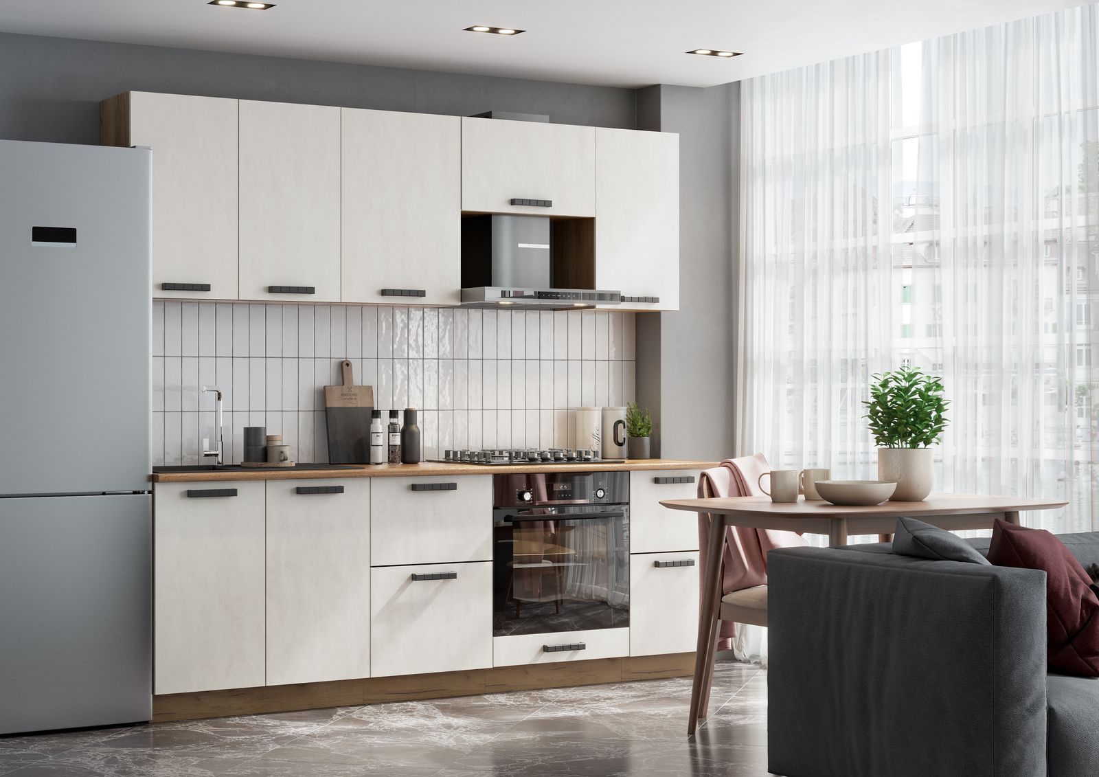 Ф285 Пасаденна ШВГ 600-920 (50) шелковый камень