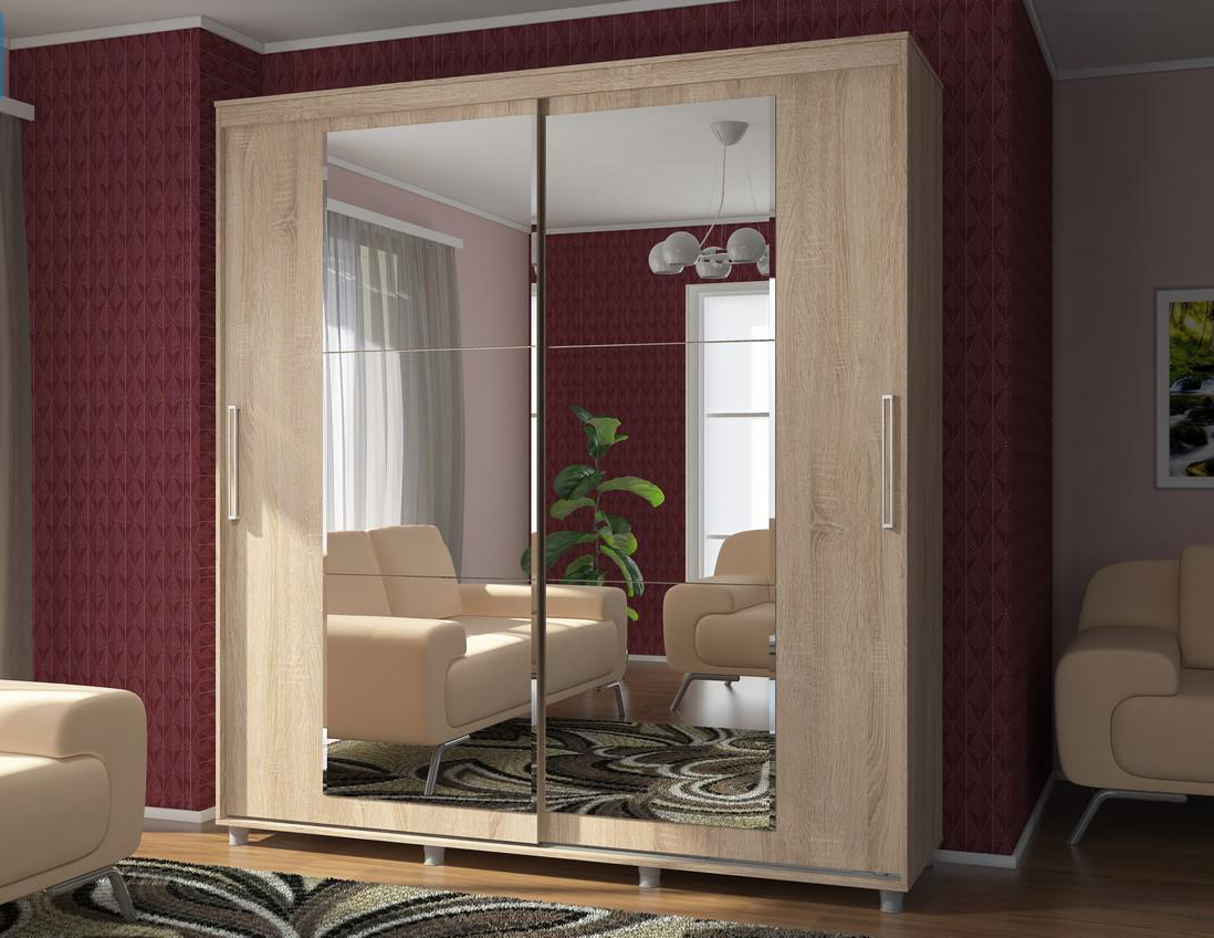 Зеркало Комфорт-12 Прайм 1,5/2,0м Прямоуг. (83)