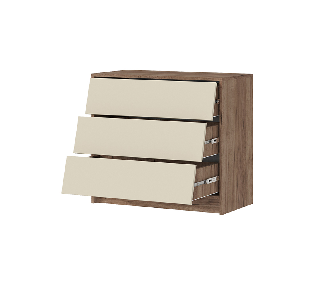 Рейн КМ 02 Комод 800 (50) кашемир/дуб крафт табачный