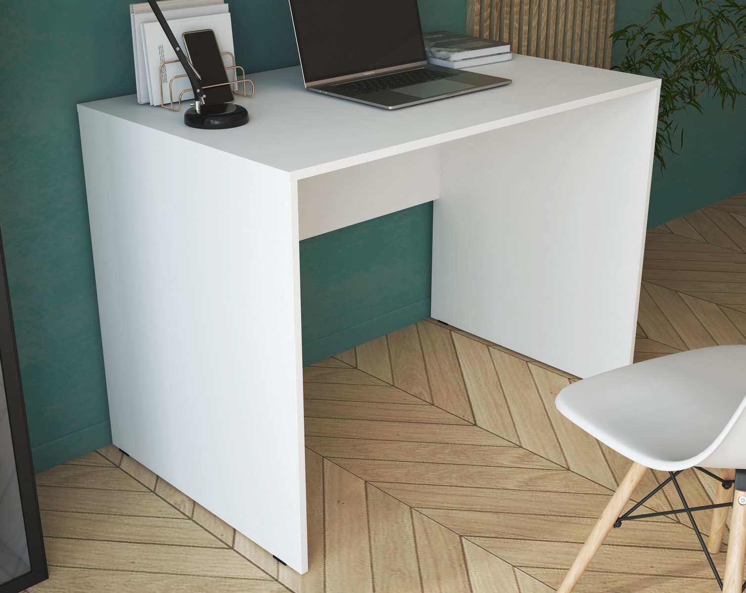 Стол письменный Лайт СП-002 (83) белый