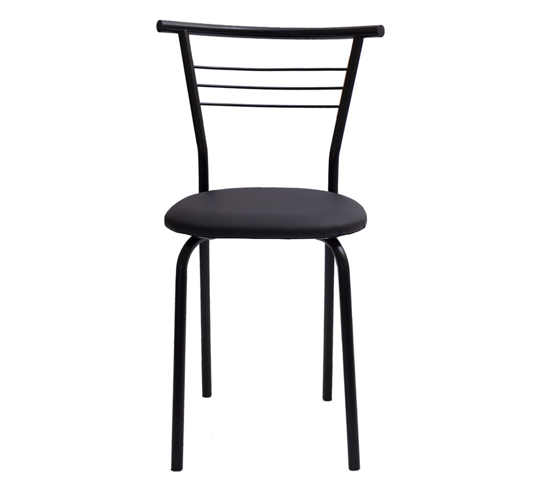 Стул Венеция 5 (06) каркас черный/кз черный
