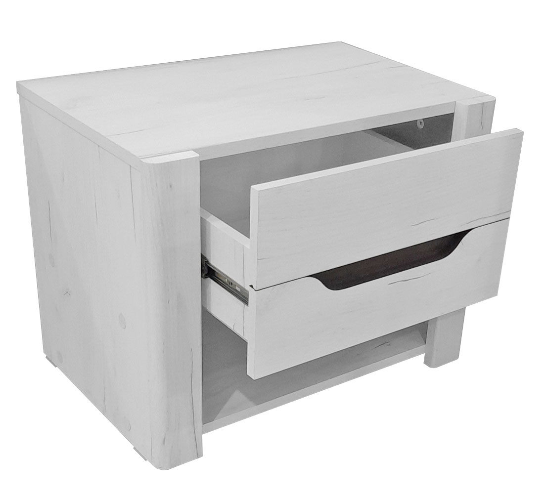 Афина Мод.А1 Тумба прикроватная Цвет: ДУБ БЕЛЫЙ Афина Мод.А1 Тумба прикроватная Цвет: ДУБ БЕЛЫЙ