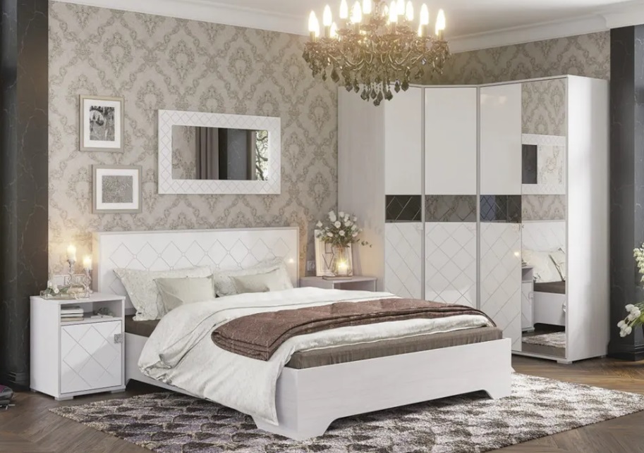 Кровать Сальма орт. КР024 1,6м (50) бел.гл/анкор Кровать Сальма орт. КР024 1,6м (50) бел.гл/анкор