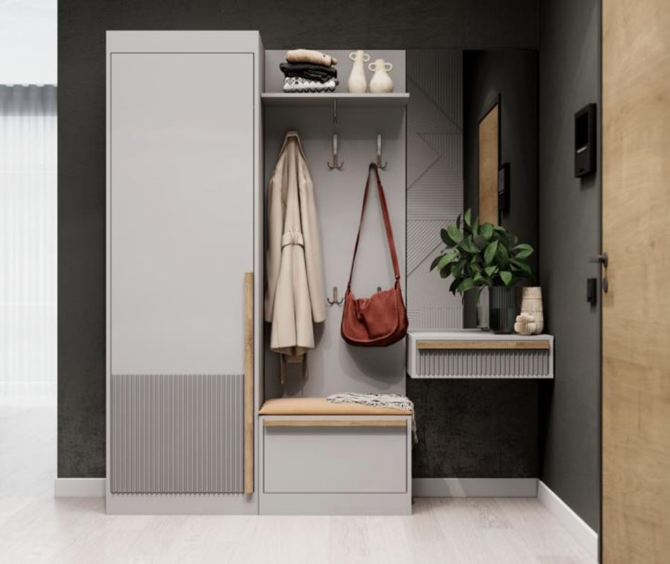 Джуна Мод.ДЖ-17 Тумба лам.серый