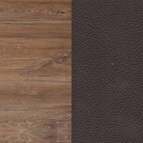 Тумба откр. Соренто (02) дуб стиргинг/ кофе структ.мат.