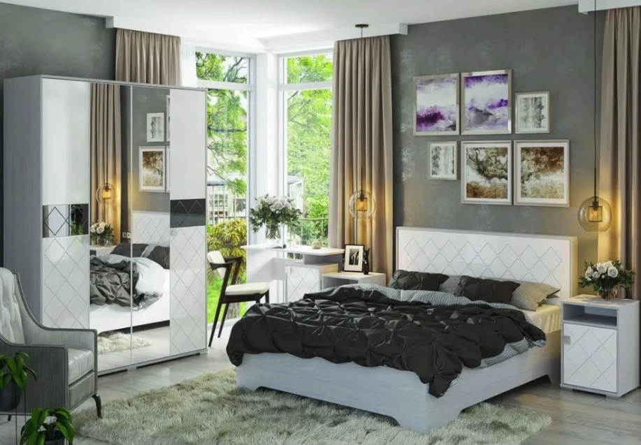 Кровать Сальма орт. КР024 1,6м (50) бел.гл/анкор Кровать Сальма орт. КР024 1,6м (50) бел.гл/анкор