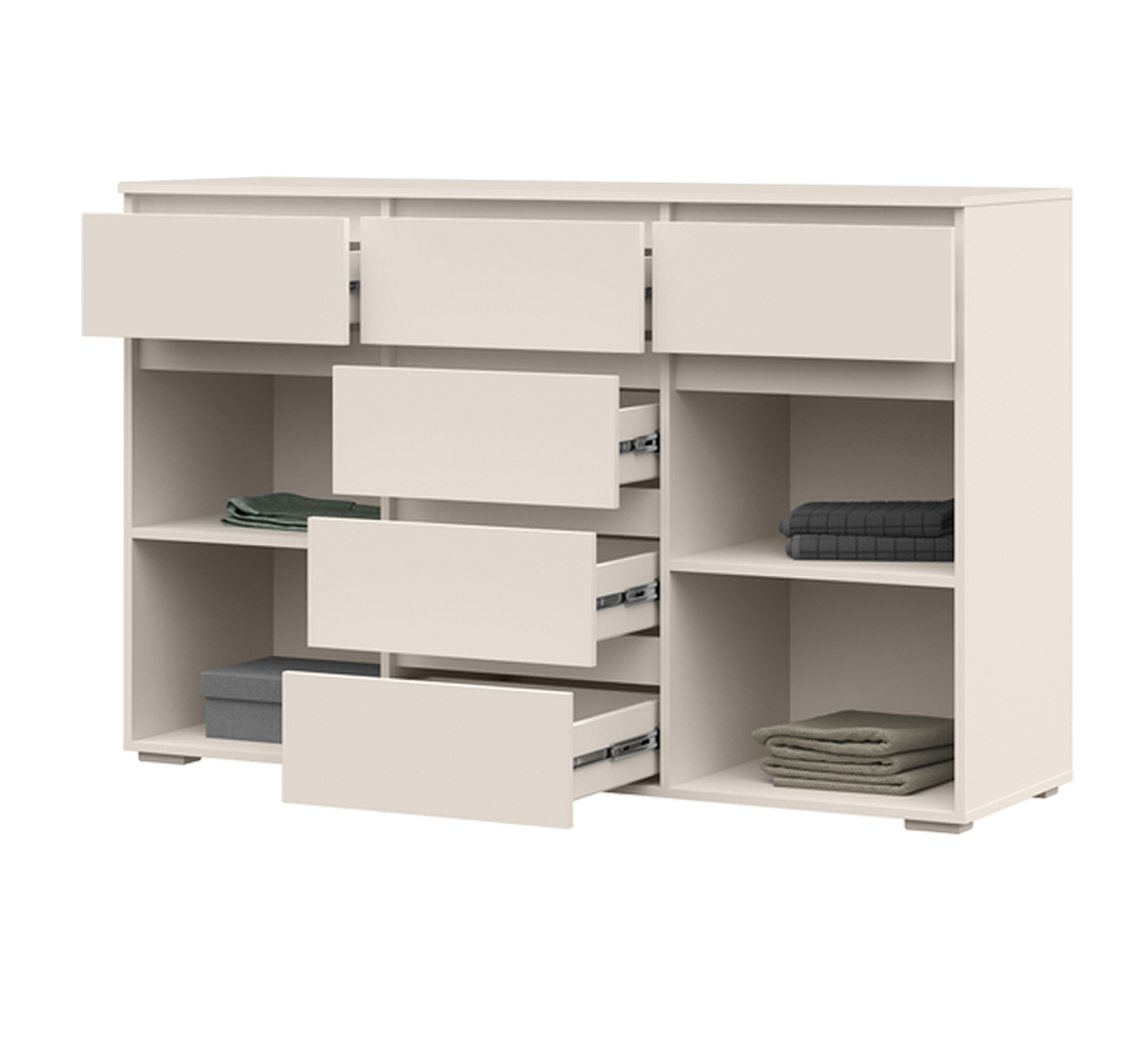 Люмо КМ 05 Комод 6 ящиков (23) кашемир