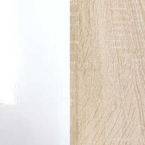 Стол с ящиком 114 (49) белый/сонома АКЦИЯ 4000