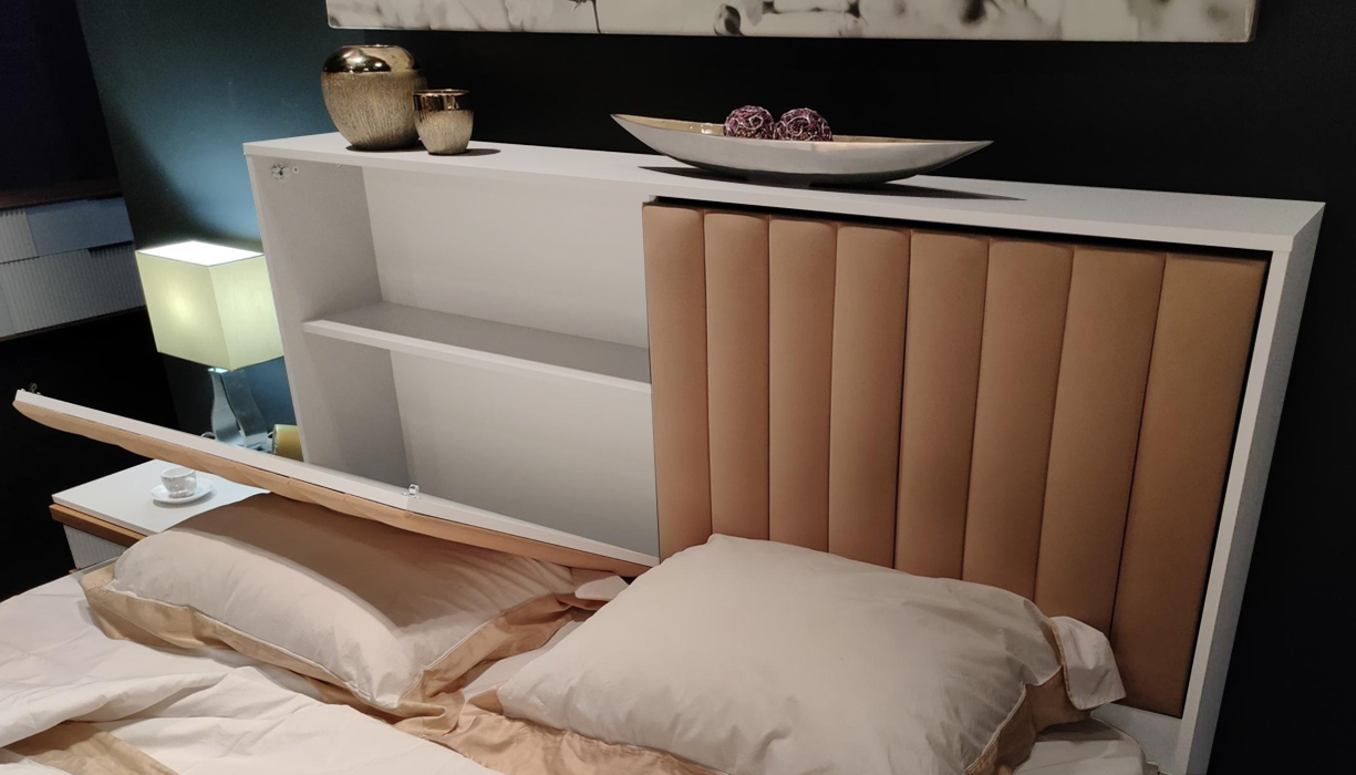 Джуна Мод.ДЖ-13 Кровать лам.белый (1600 мм)