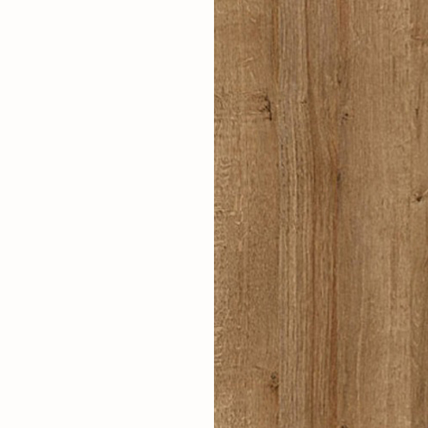 Джуна Мод.ДЖ-15 Шкаф для одежды лам.белый (с зеркалом)