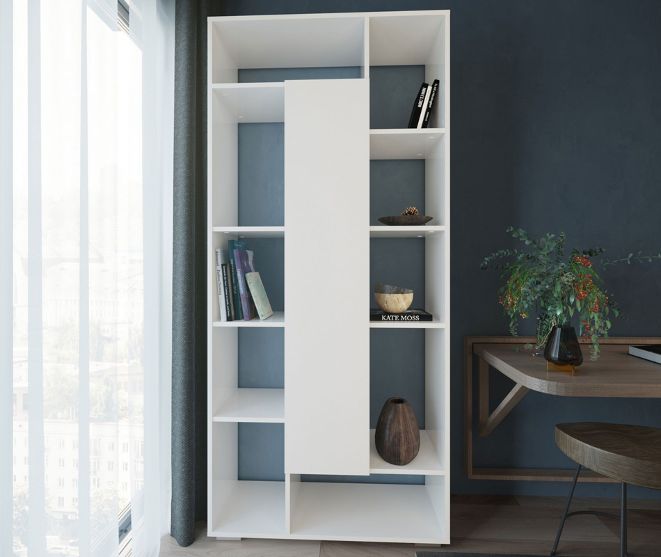 Стеллаж Сура 1ств. (49) белый