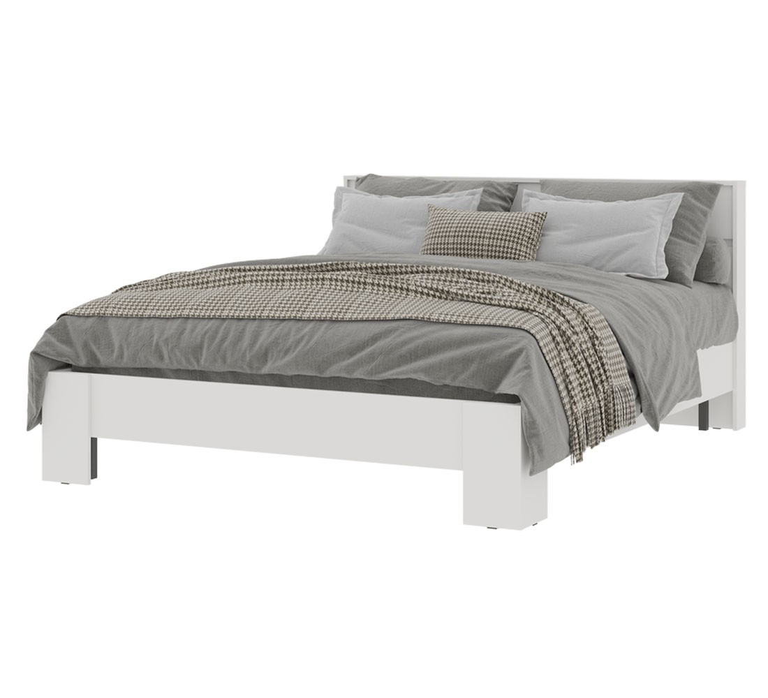 Хелен КР 03 Кровать с орт. 1.6х2.0 (50) белый Хелен КР 03 Кровать с орт. 1.6х2.0 (50) белый