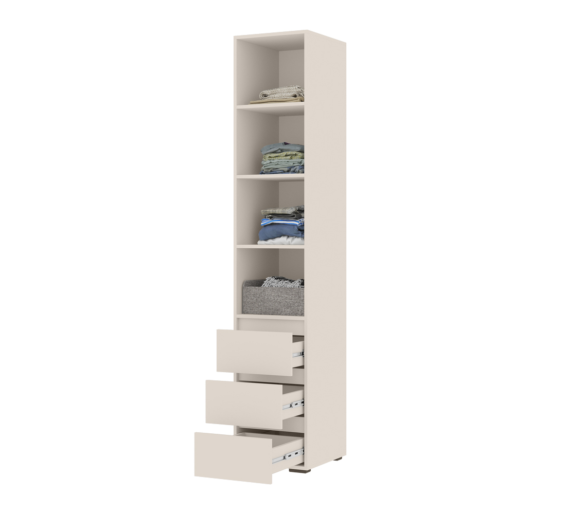 Люмо ПН 03 Пенал закрытый с ящиками  (23) кашемир