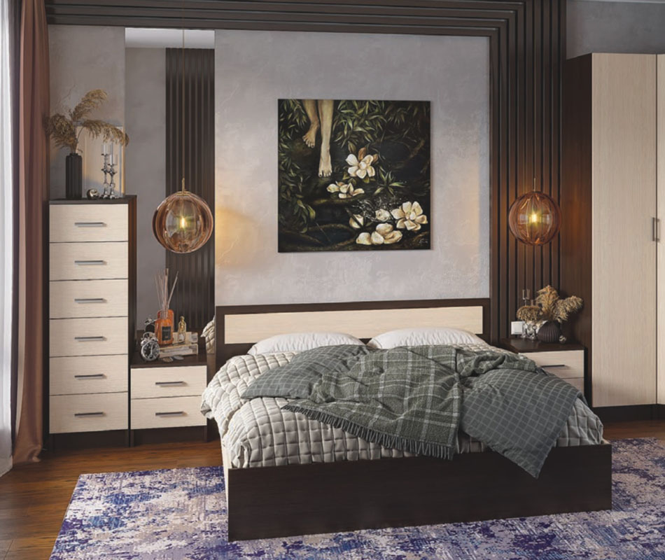 Комод 6-ящ. Гармония КМ 602 (50) белф./венге АКЦИЯ 5250