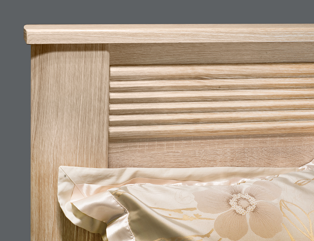 Диана Мод.Д3б Кровать лам.дуб сонома без ортопед. основания (спальное место 1200х2000) АКЦИЯ 13450