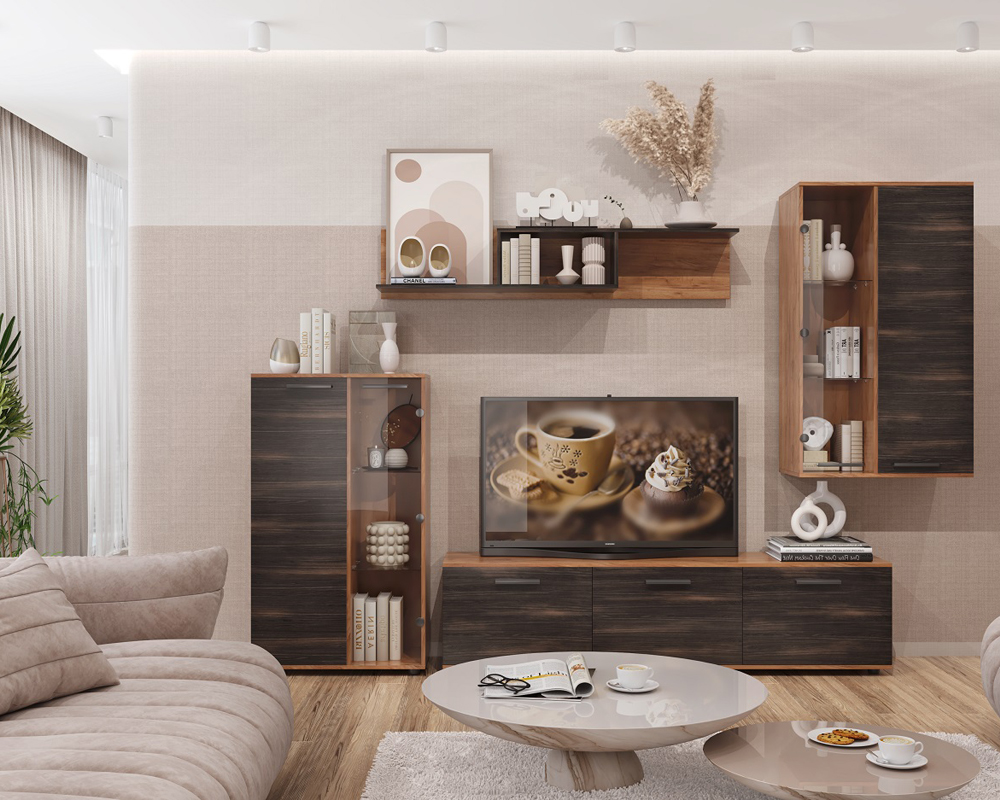 Гретта Мод.ГТ5 Тумба лам.интра-лам.дуб крафт табачный Гретта Мод.ГТ5 Тумба лам.интра-лам.дуб крафт табачный