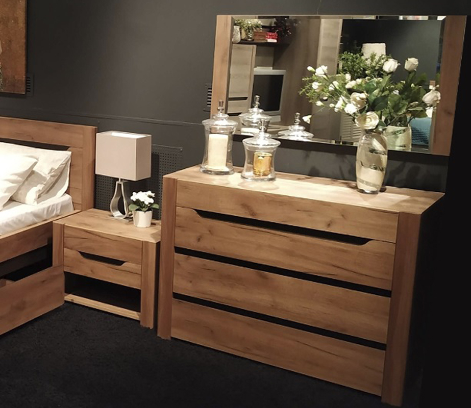 Афина Мод.А1 Тумба прикроватная Цвет: ДУБ КРАФТ