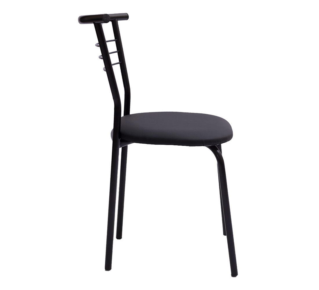 Стул Венеция 5 (06) каркас черный/кз черный