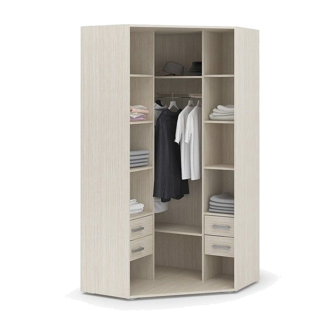 Шкаф угл. 2-ств Симба (50) белый глянец/белфорт АКЦИЯ 24100