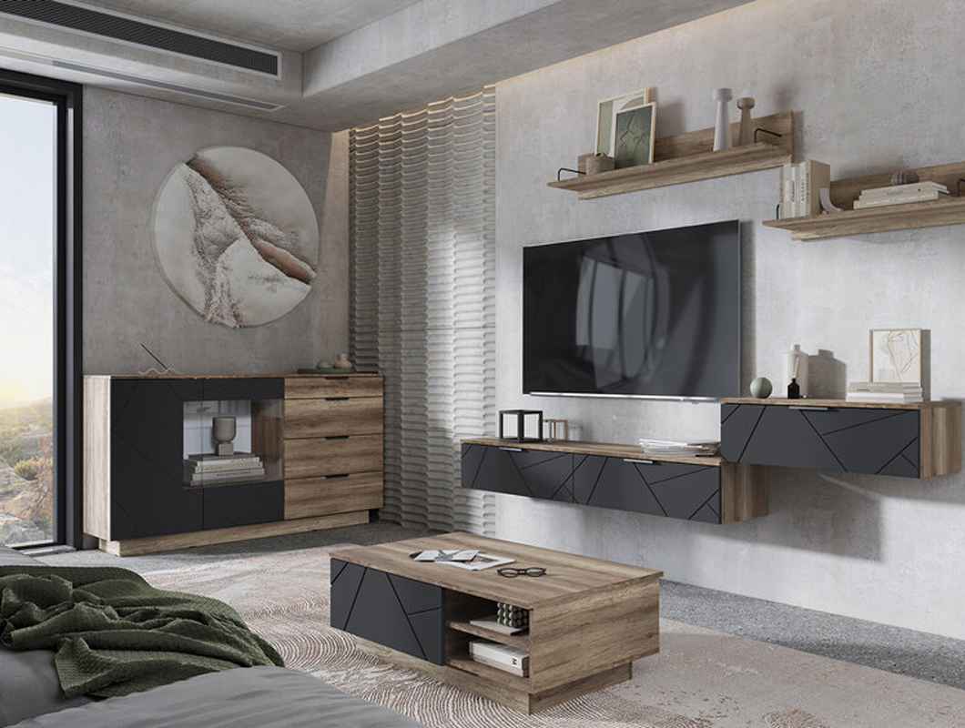 Даллас ПЛ 01 Полка (50) дуб каньон