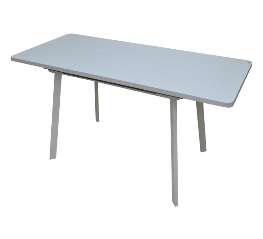 Стол Вегас ЛДСП прямоугольный раздвижной (104) белый Стол Вегас ЛДСП прямоугольный раздвижной (104) белый