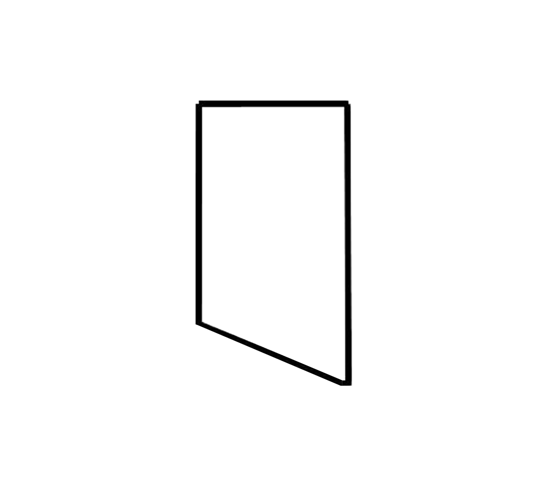 Столешка 0,3м правая 38мм (ШНТ) (50) дуб вотан