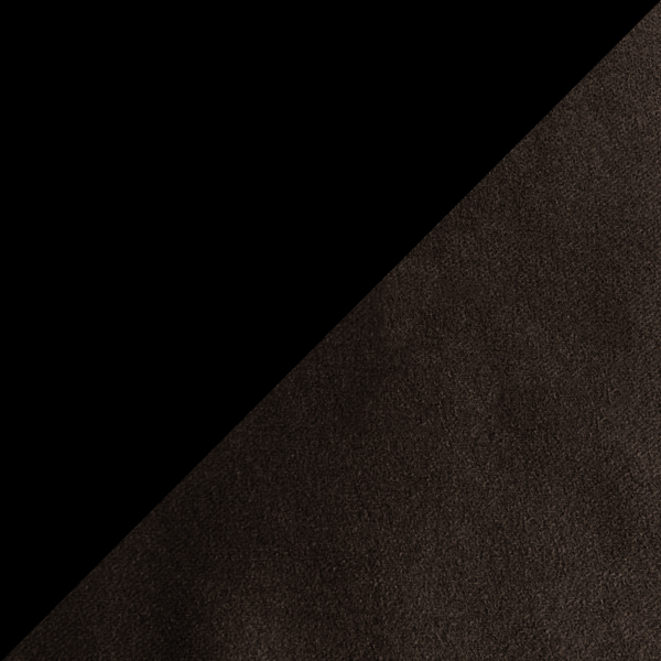 Стул Диор (111) каркас конус черный/велюр тип 2 бурый