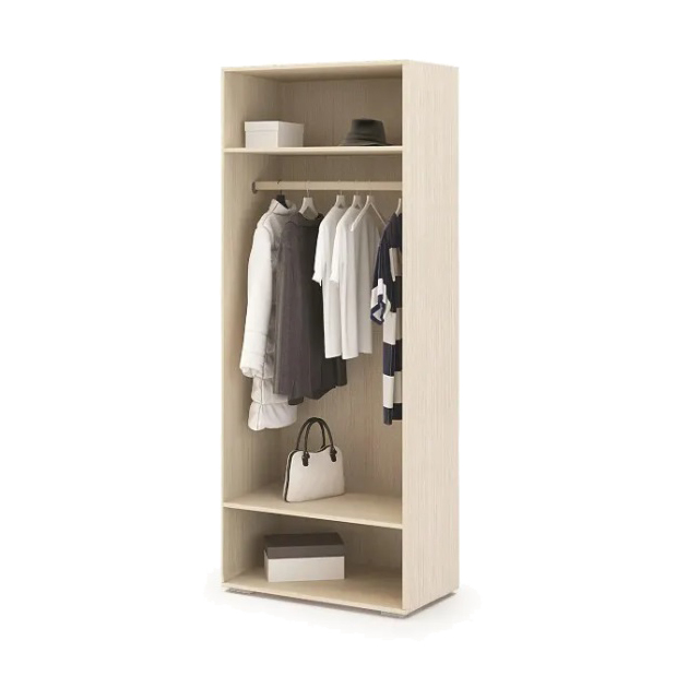 Шкаф 2-ств. Симба (50) белый глянец/белфорт АКЦИЯ 13200