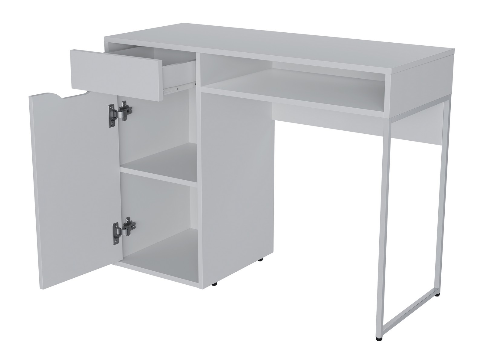 Стол письменный Лайт СП-003 1ящ. (83) белый