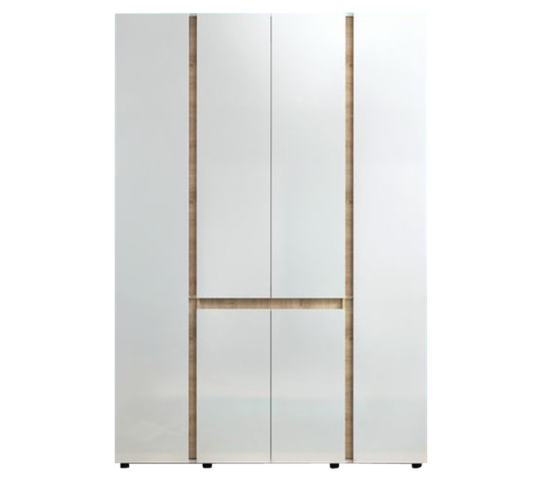 Шкаф распашной Сура 2 1200 (49) белый/белый-сонома Шкаф распашной Сура 2 1200 (49) белый/белый-сонома