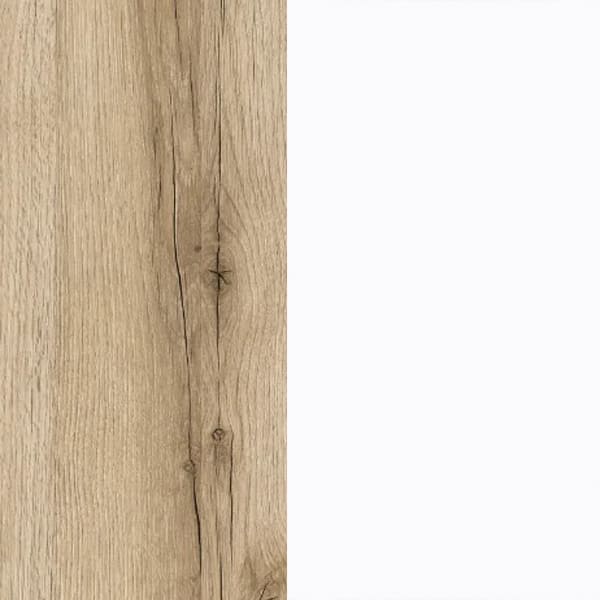 Киви ПЛ-03 Полка универсальная (50) белый/дуб делано АКЦИЯ 4400