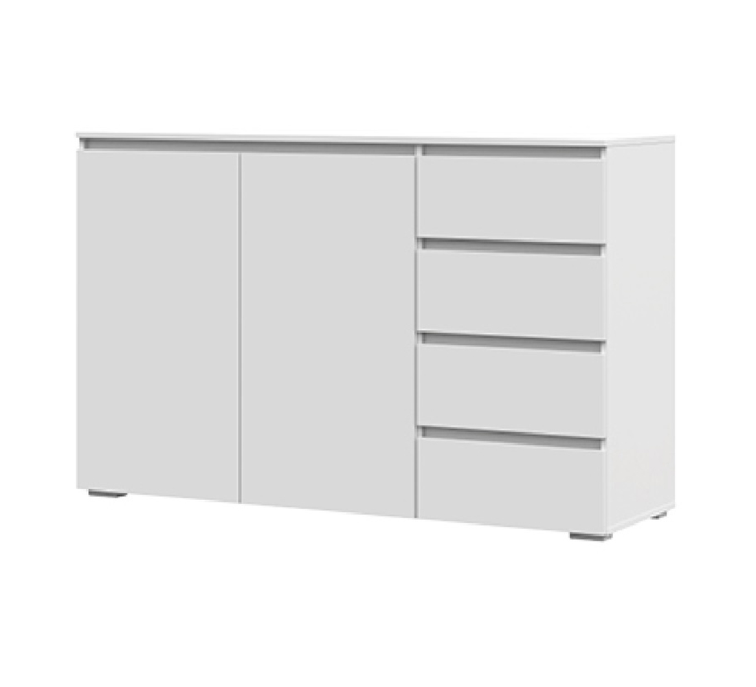 Хелен КМ 06 Комод 4 ящика (50) белый Хелен КМ 06 Комод 4 ящика (50) белый