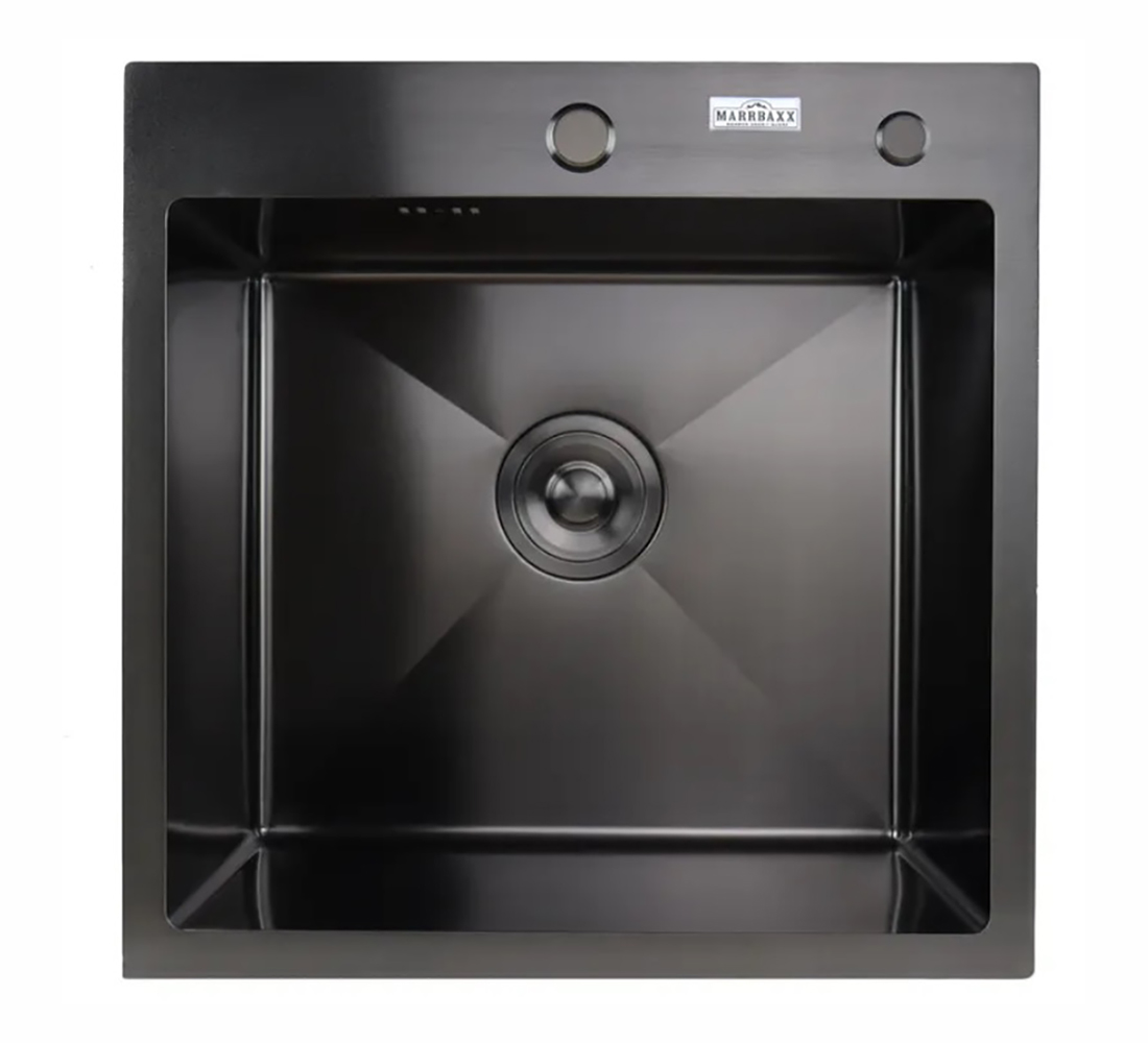 Мойка премиум класс В5050-R (88) с круглым отв. нерж. Графит MARRBAXX Мойка премиум класс В5050-R (88) с круглым отв. нерж. Графит MARRBAXX