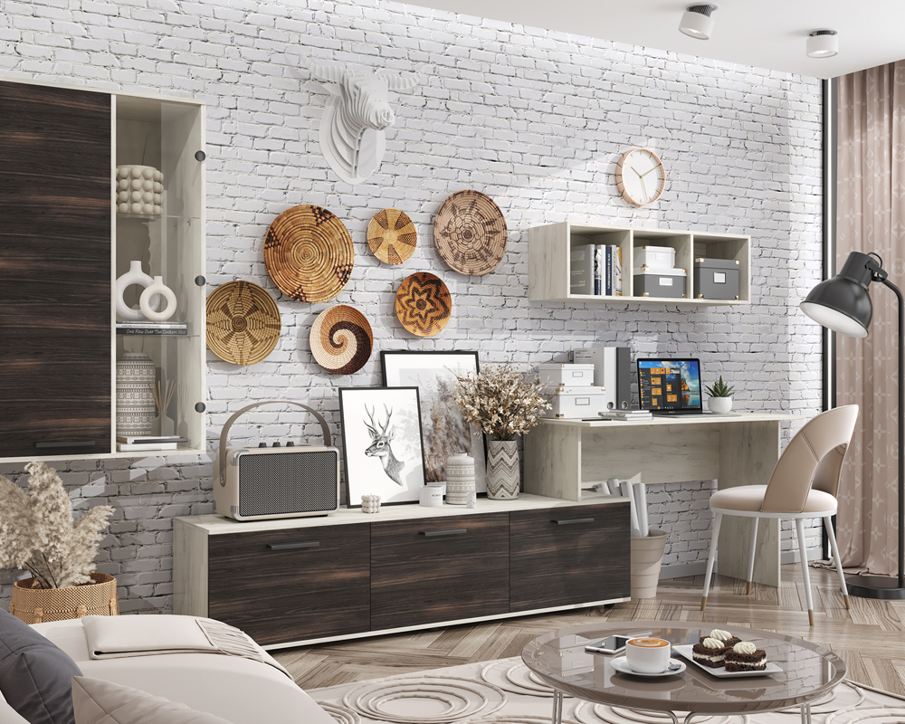 Гретта Мод.ГТ3 Шкаф комбинированный лам.интра-лам.дуб крафт белый