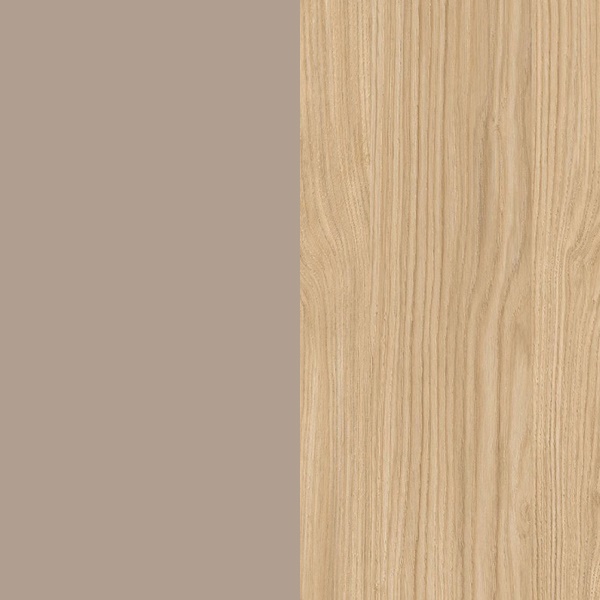 Шкаф 4-х дв. Гавана (02) дуб натур.св./светло-сер.софт