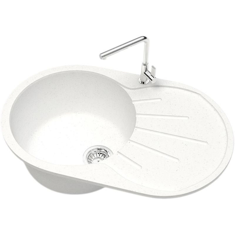 Мойка мат. 110Q01 Zett lab (88) белый лед Мойка мат. 110Q01 Zett lab (88) белый лед