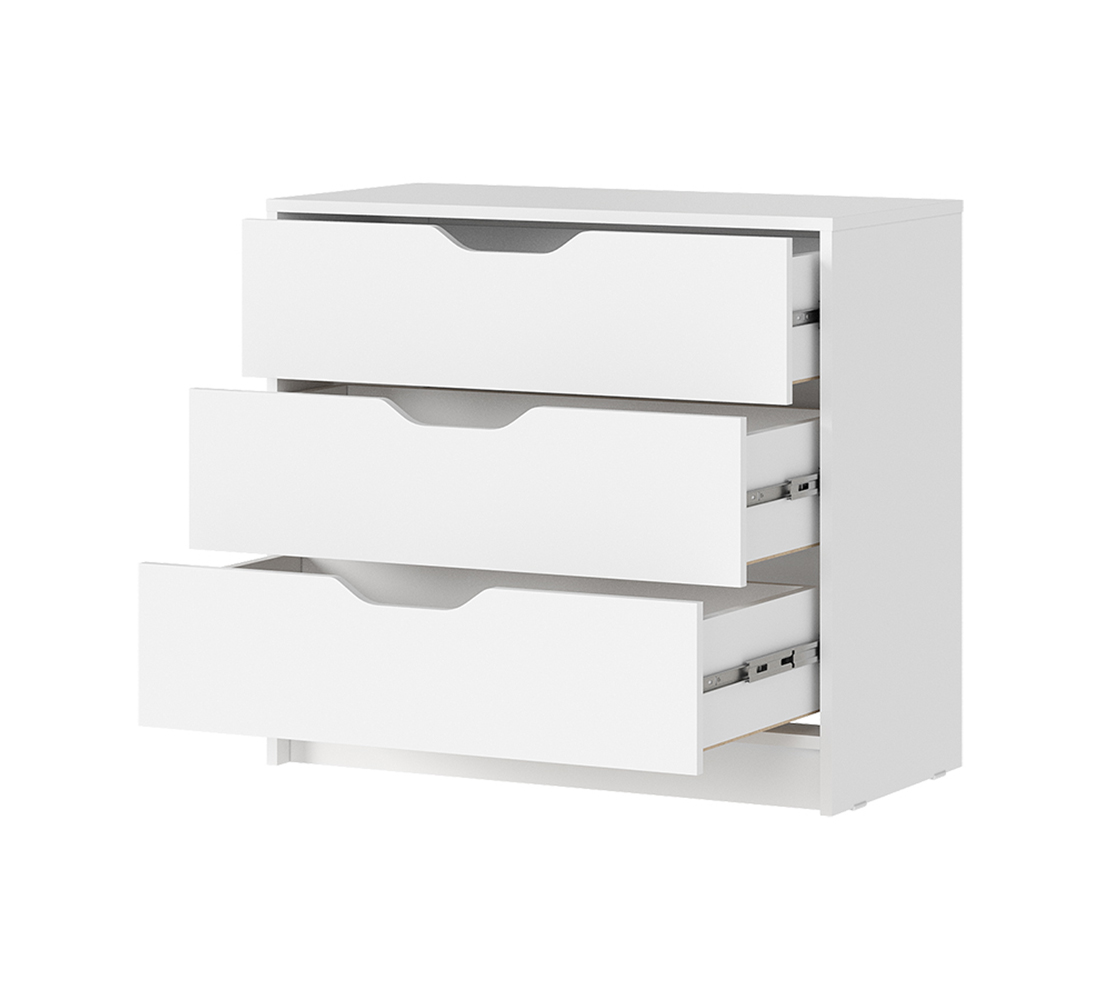 Руна КМ 01 Комод 800 (50) белый