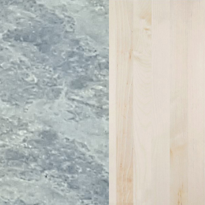 Стол журнальный Трио  (02) мрамор серый FA9006