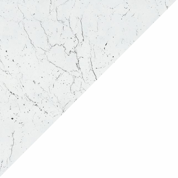Стол Палермо раздвижной Пластик (111) подстолье стиль 1 конус белое/ мрамор марквина белый