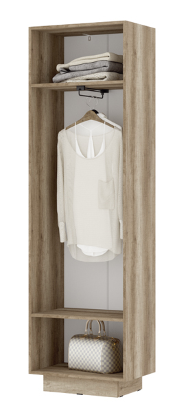 Даллас ПН 03 Пенал закрытый (50) софт графит/дуб каньон АКЦИЯ 7800