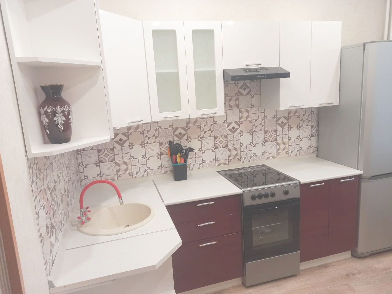 Ф31 Ксения ШН1Я 500 (50) бордо глянец