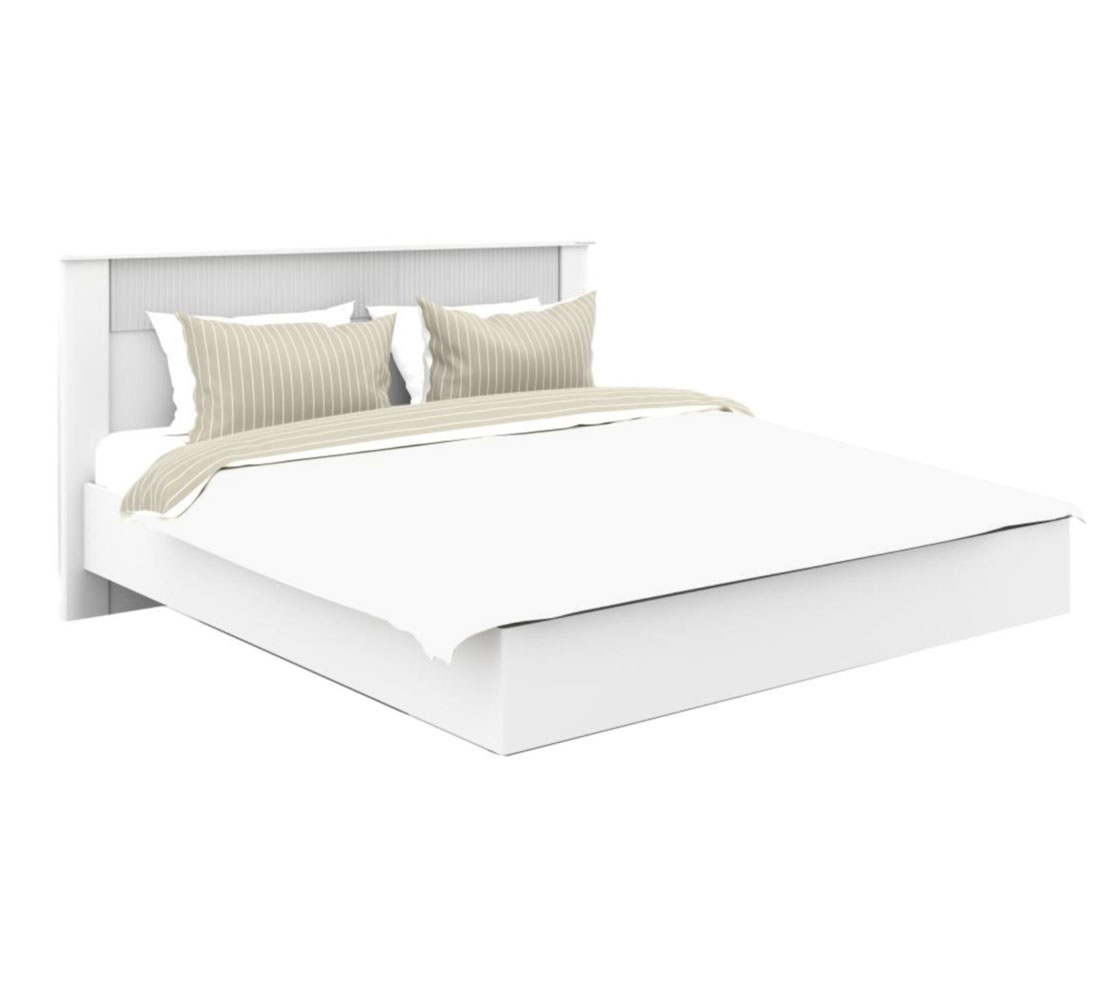 Джуна Мод.ДЖ-21 Кровать лам.белый Джуна Мод.ДЖ-21 Кровать лам.белый