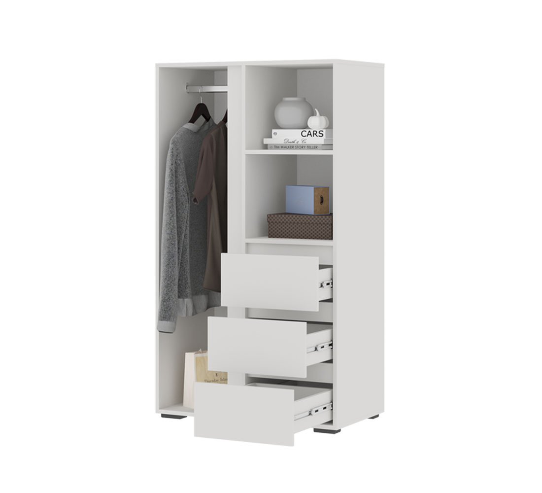 Хелен ШК 03 Шкаф (50) белый