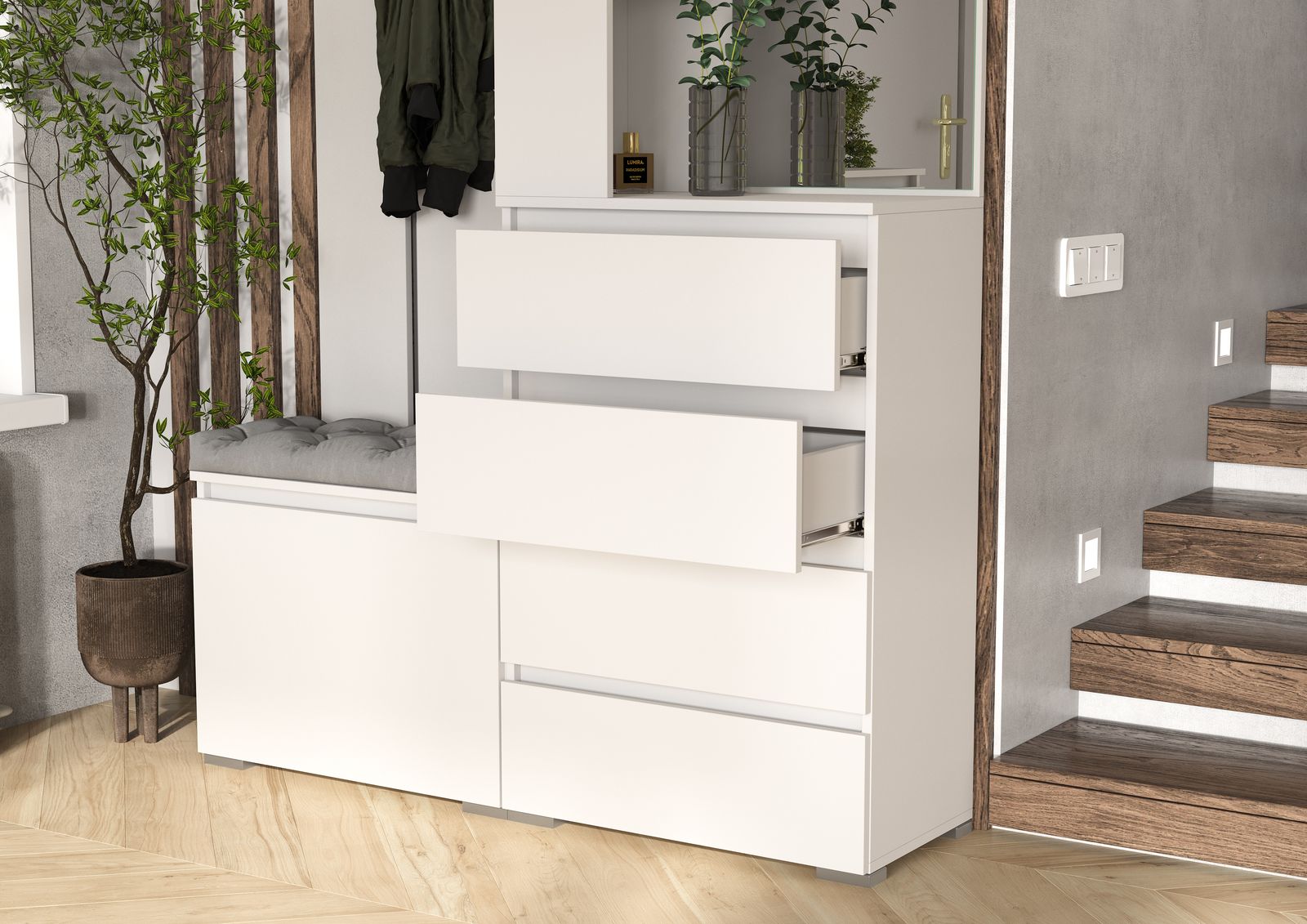 Хелен ПР-01 Прихожая (50) белый